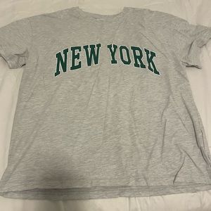 H and M New York printed t-shirt